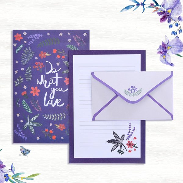 90PCS Stationary Paper and Envelopes Set, writing paper stationery set,10 Different Style Cute Writing Stationery Paper Letter Set(60 stationery paper + 30 envelopes) - Image 4