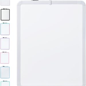 Mr. Pen- Dry Erase Board, 14” x 11” with a Black Dry Erase Marker, Small Mini White Board for Kids, Students